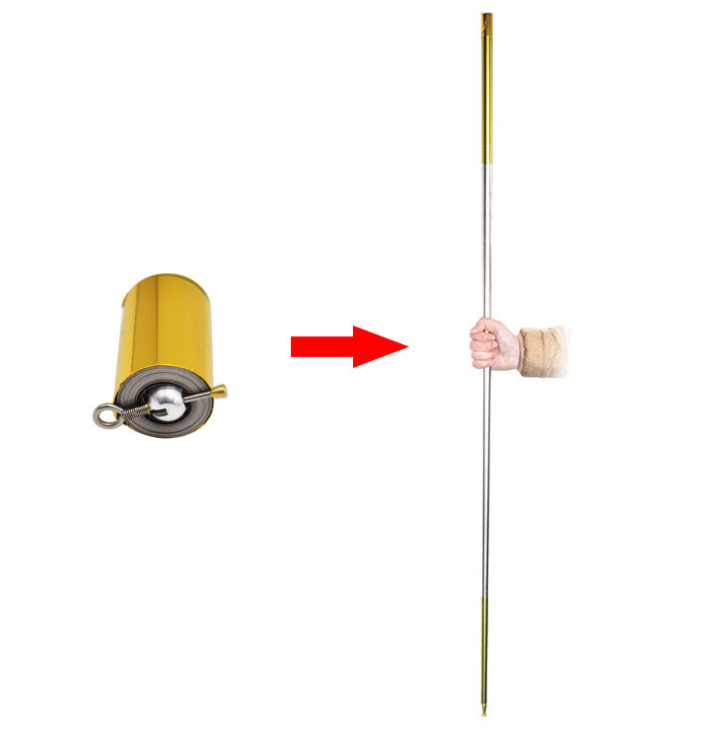 Golden Magic Retract Wand