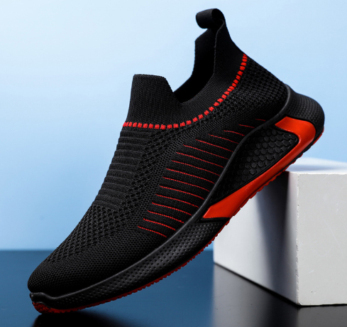 Men's Safety Shoes with Slip-Resistant Sole (Lightweight)