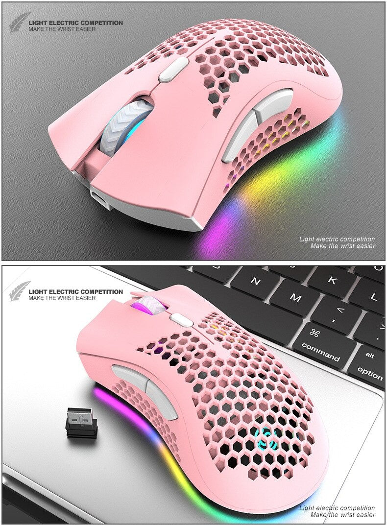 BM600 Elite Wireless RGB Gamer Mouse