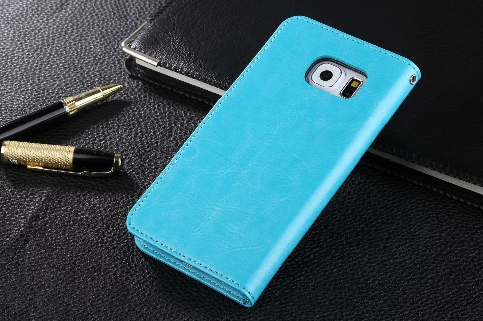 Luxury Leather Samsung S6 Case