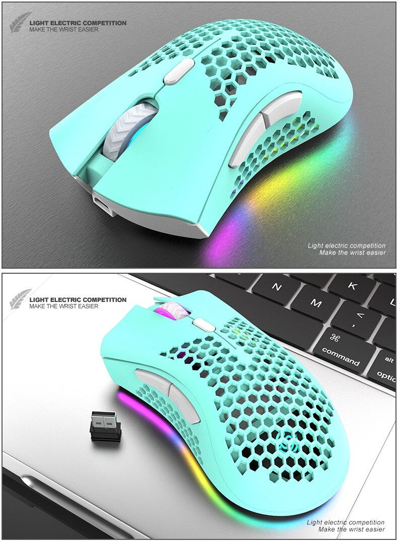 BM600 Elite Wireless RGB Gamer Mouse