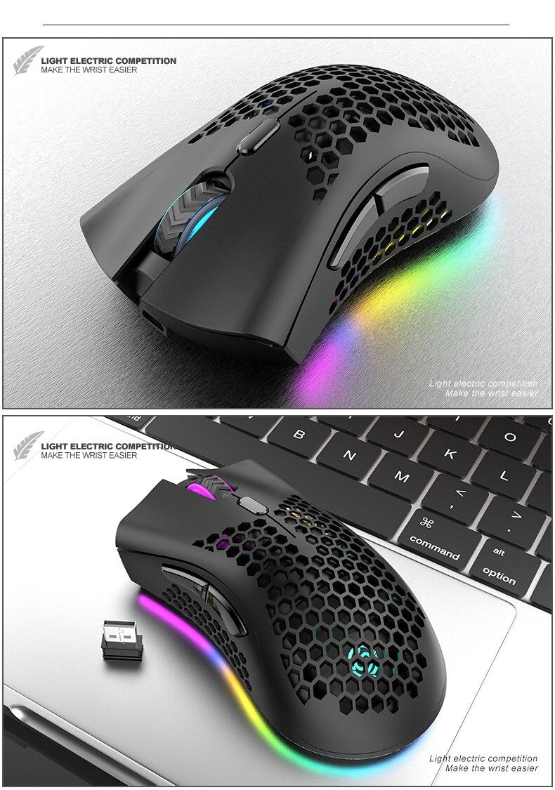 BM600 Elite Wireless RGB Gamer Mouse