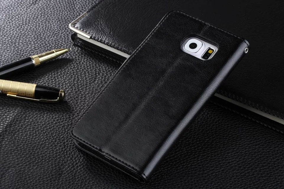 Luxury Leather Samsung S6 Case