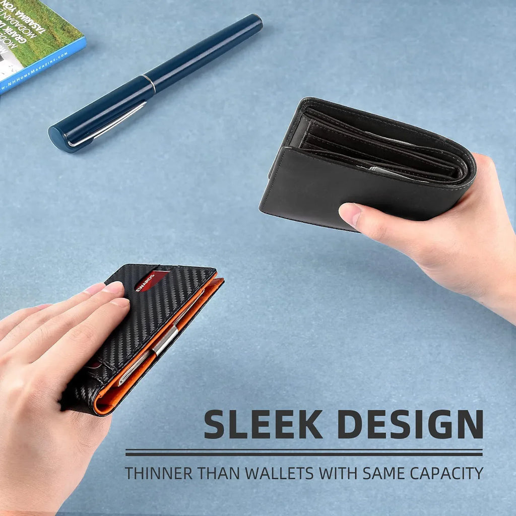 Carbon Slim RFID Wallet