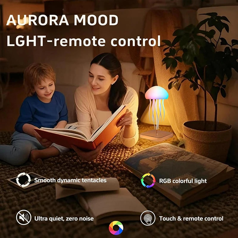 Aurora Jellyfish Night Lamp
