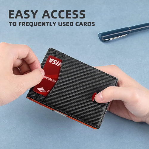 Carbon Slim RFID Wallet